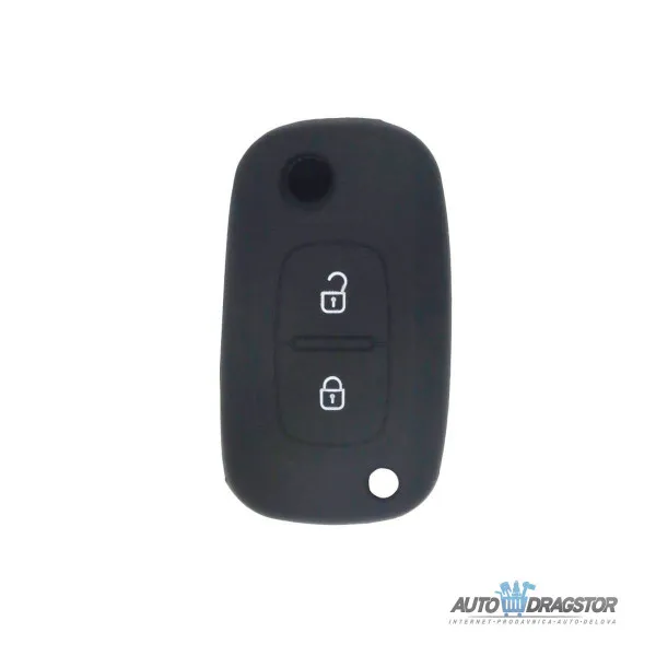 SILIKONSKA NAVLAKA ZA KLJUČEVE CRNA RENAULT 
