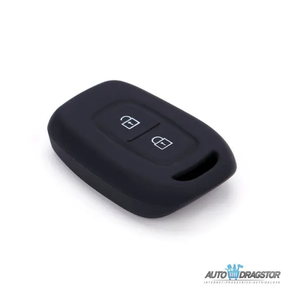 SILIKONSKA NAVLAKA ZA KLJUČEVE CRNA RENAULT 