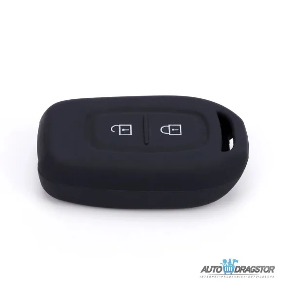 SILIKONSKA NAVLAKA ZA KLJUČEVE CRNA RENAULT 