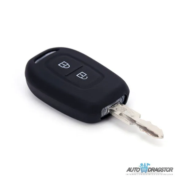 SILIKONSKA NAVLAKA ZA KLJUČEVE CRNA RENAULT 