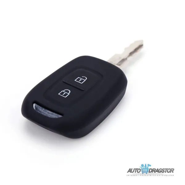 SILIKONSKA NAVLAKA ZA KLJUČEVE CRNA RENAULT 