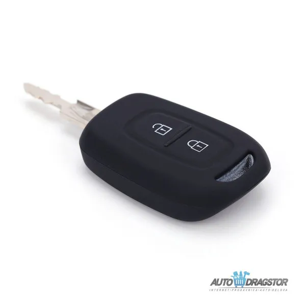 SILIKONSKA NAVLAKA ZA KLJUČEVE CRNA RENAULT 