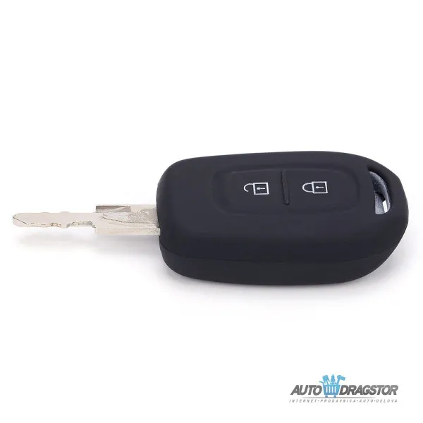 SILIKONSKA NAVLAKA ZA KLJUČEVE CRNA RENAULT 