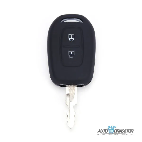 SILIKONSKA NAVLAKA ZA KLJUČEVE CRNA RENAULT 