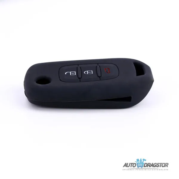 SILIKONSKA NAVLAKA ZA KLJUČEVE CRNA RENAULT 