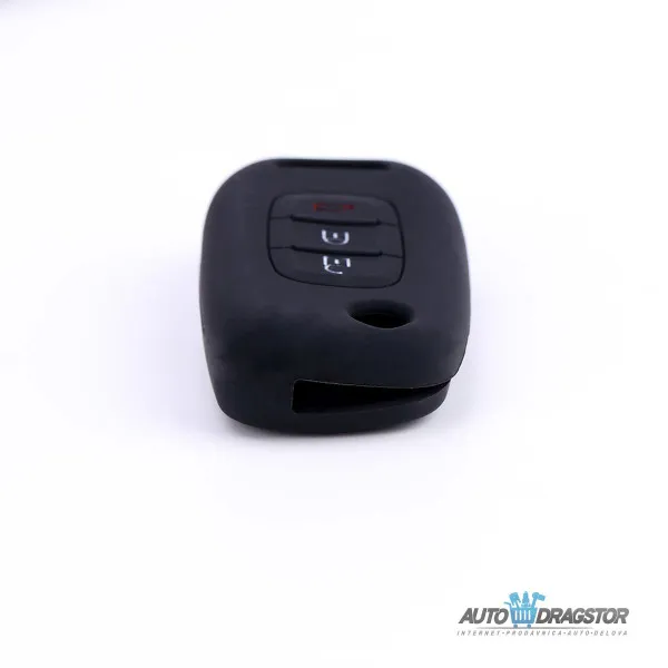 SILIKONSKA NAVLAKA ZA KLJUČEVE CRNA RENAULT 