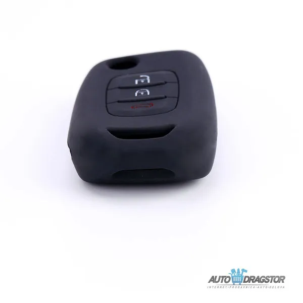 SILIKONSKA NAVLAKA ZA KLJUČEVE CRNA RENAULT 