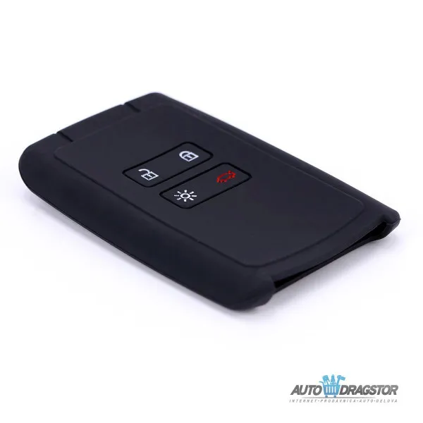 SILIKONSKA NAVLAKA ZA KLJUČEVE CRNA RENAULT 