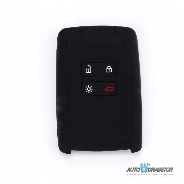 SILIKONSKA NAVLAKA ZA KLJUČEVE CRNA RENAULT 