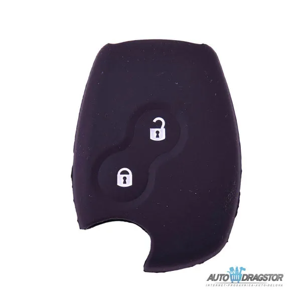 SILIKONSKA NAVLAKA ZA KLJUČEVE CRNA RENAULT 