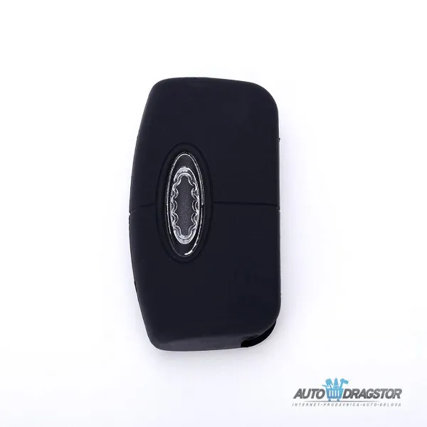 SILIKONSKA NAVLAKA ZA KLJUČEVE CRNA FORD 