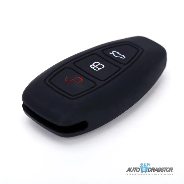 SILIKONSKA NAVLAKA ZA KLJUČEVE CRNA FORD 
