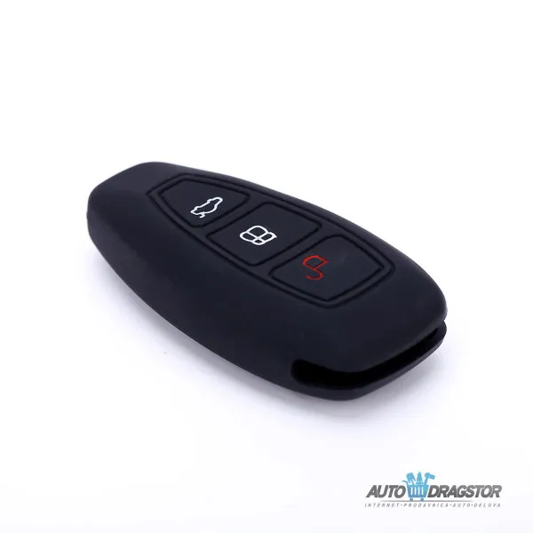 SILIKONSKA NAVLAKA ZA KLJUČEVE CRNA FORD 