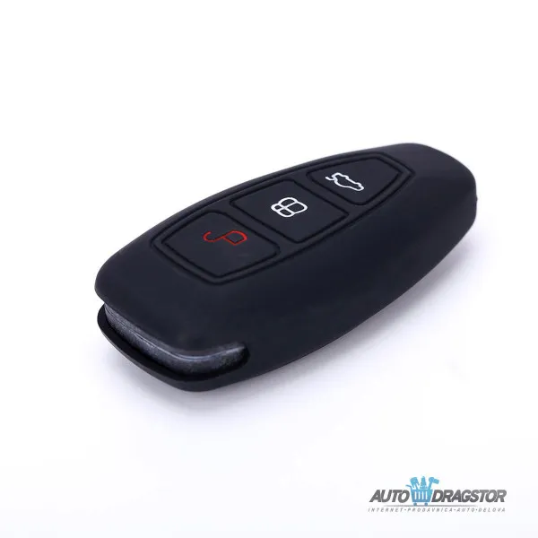 SILIKONSKA NAVLAKA ZA KLJUČEVE CRNA FORD 