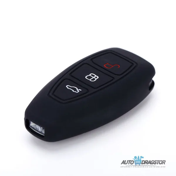 SILIKONSKA NAVLAKA ZA KLJUČEVE CRNA FORD 