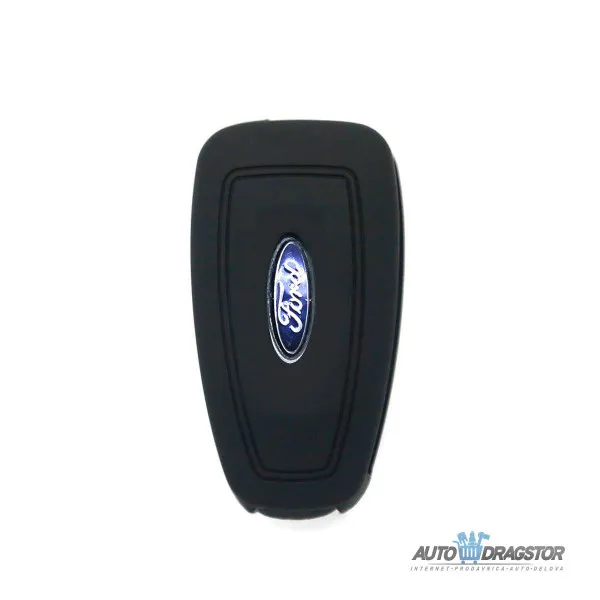 SILIKONSKA NAVLAKA ZA KLJUČEVE CRNA FORD 