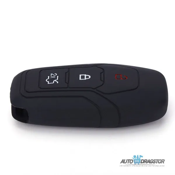 SILIKONSKA NAVLAKA ZA KLJUČEVE CRNA FORD 