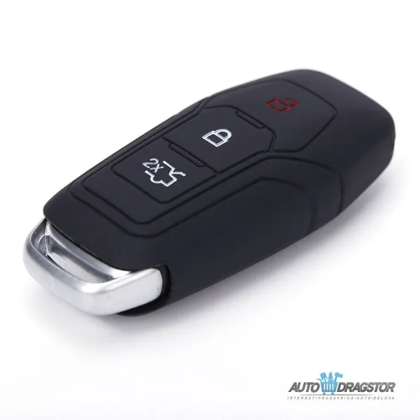 SILIKONSKA NAVLAKA ZA KLJUČEVE CRNA FORD 