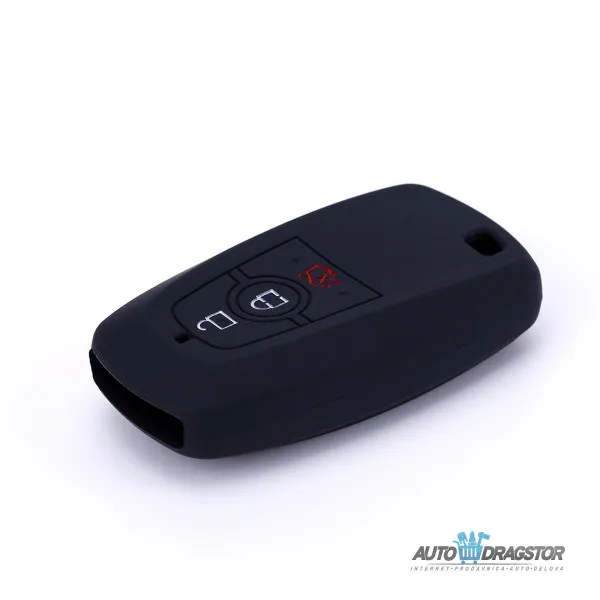 SILIKONSKA NAVLAKA ZA KLJUČEVE CRNA FORD 