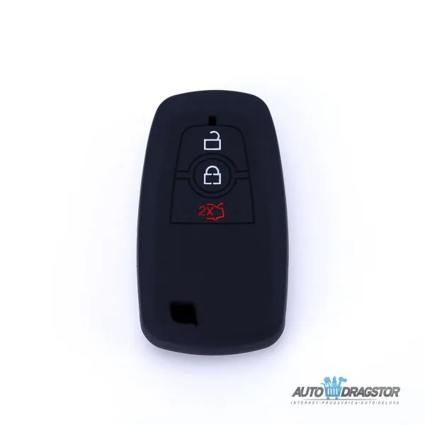 SILIKONSKA NAVLAKA ZA KLJUČEVE CRNA FORD 