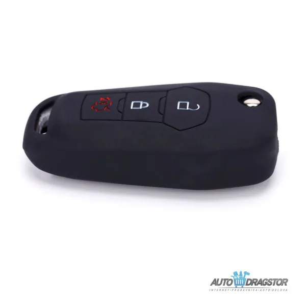 SILIKONSKA NAVLAKA ZA KLJUČEVE CRNA FORD 