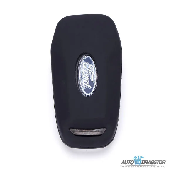 SILIKONSKA NAVLAKA ZA KLJUČEVE CRNA FORD 