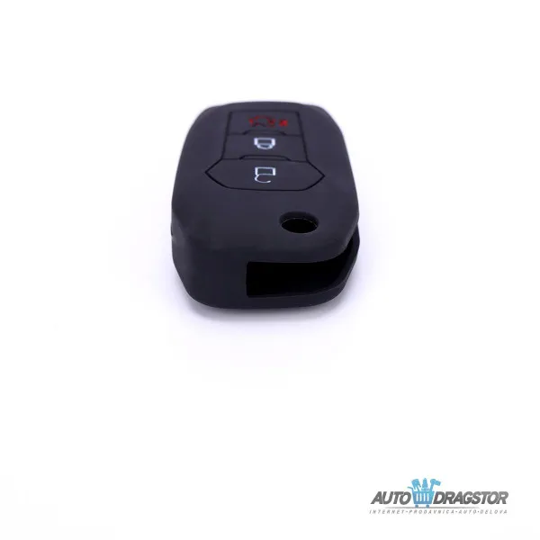 SILIKONSKA NAVLAKA ZA KLJUČEVE CRNA FORD 