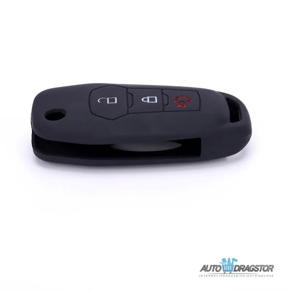 SILIKONSKA NAVLAKA ZA KLJUČEVE CRNA FORD 