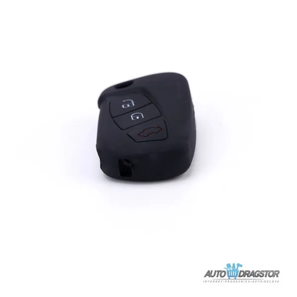 SILIKONSKA NAVLAKA ZA KLJUČEVE CRNA FORD 