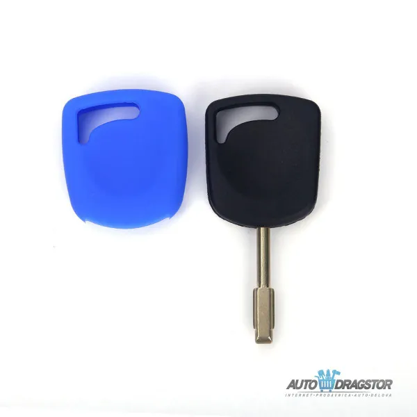 SILIKONSKA NAVLAKA ZA KLJUČEVE CRNA FORD 