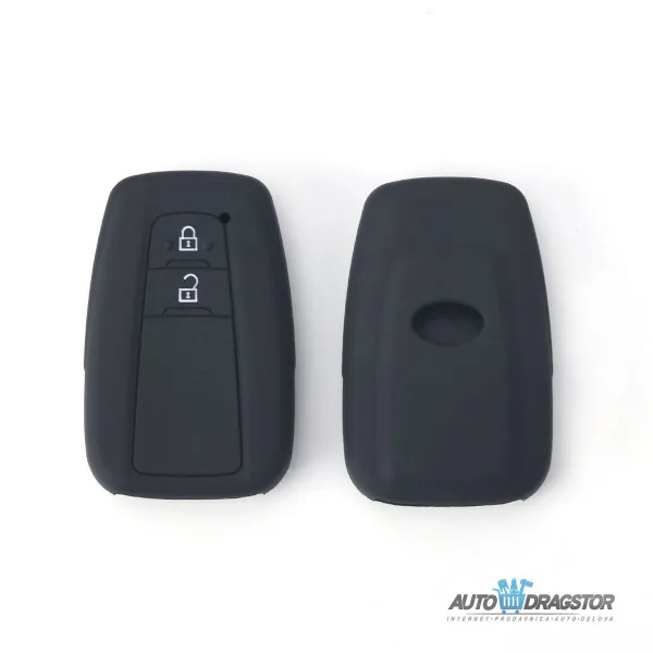 SILIKONSKA NAVLAKA ZA KLJUČEVE CRNA TOYOTA 