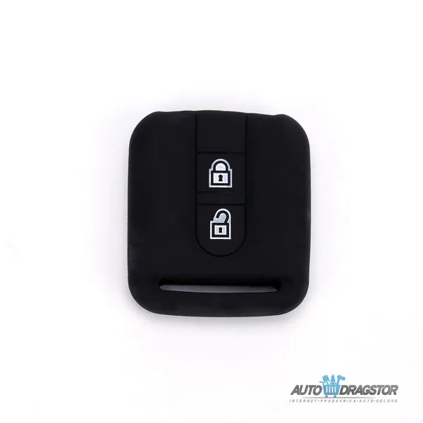 SILIKONSKA NAVLAKA ZA KLJUČEVE CRNA NISSAN 
