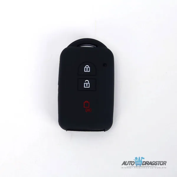 SILIKONSKA NAVLAKA ZA KLJUČEVE CRNA NISSAN 