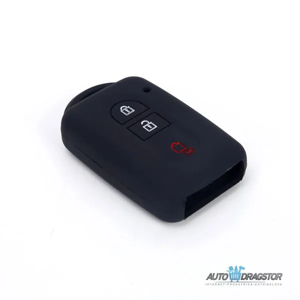 SILIKONSKA NAVLAKA ZA KLJUČEVE CRNA NISSAN 