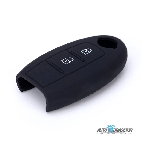 SILIKONSKA NAVLAKA ZA KLJUČEVE CRNA NISSAN 