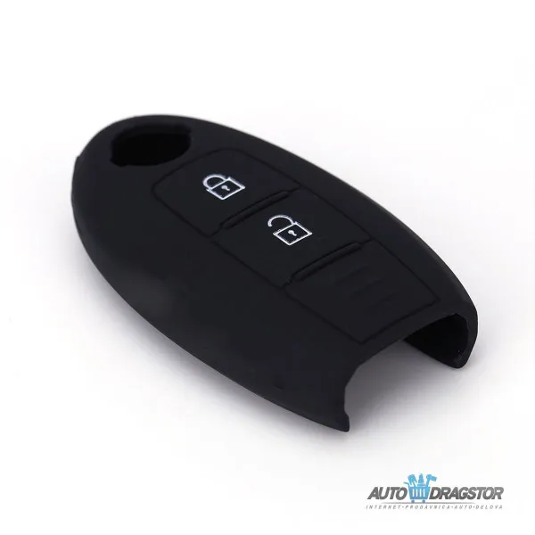 SILIKONSKA NAVLAKA ZA KLJUČEVE CRNA NISSAN 