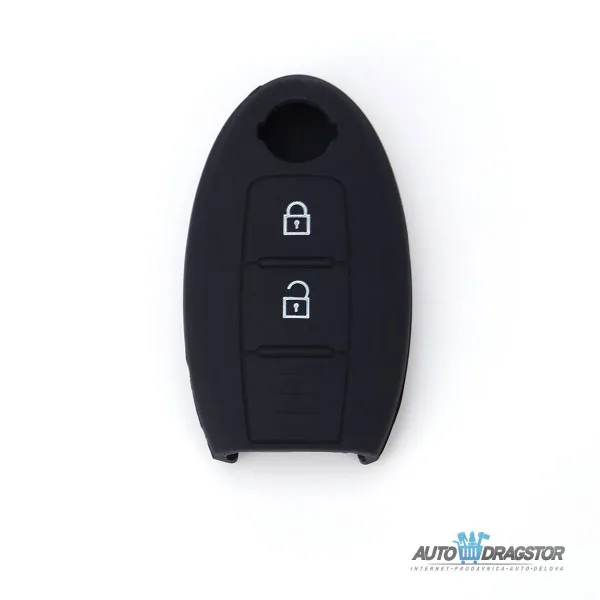 SILIKONSKA NAVLAKA ZA KLJUČEVE CRNA NISSAN 