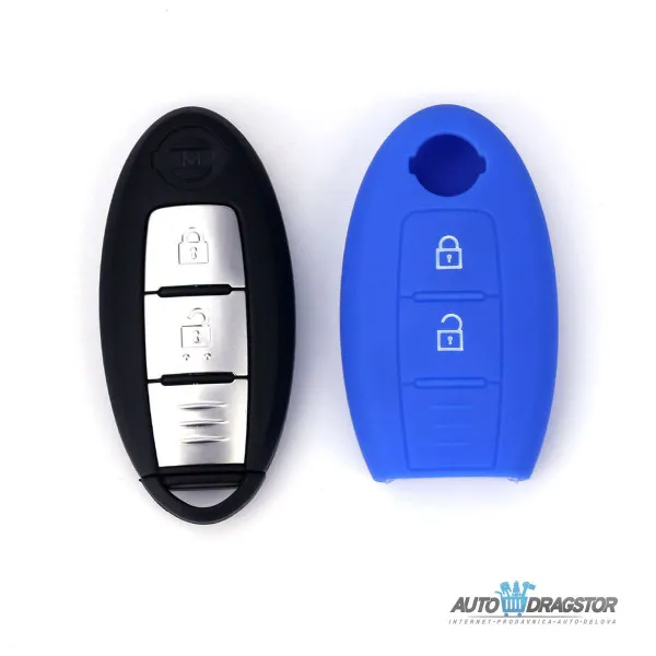 SILIKONSKA NAVLAKA ZA KLJUČEVE CRNA NISSAN 