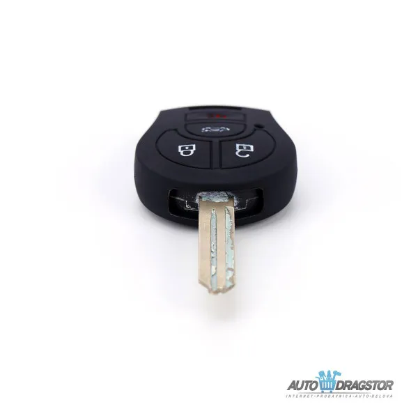 SILIKONSKA NAVLAKA ZA KLJUČEVE CRNA NISSAN 