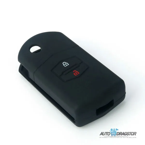SILIKONSKA NAVLAKA ZA KLJUČEVE CRNA MAZDA 