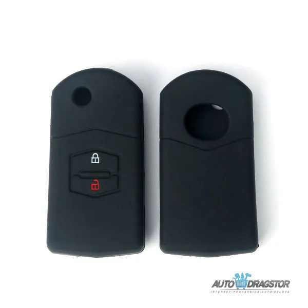 SILIKONSKA NAVLAKA ZA KLJUČEVE CRNA MAZDA 