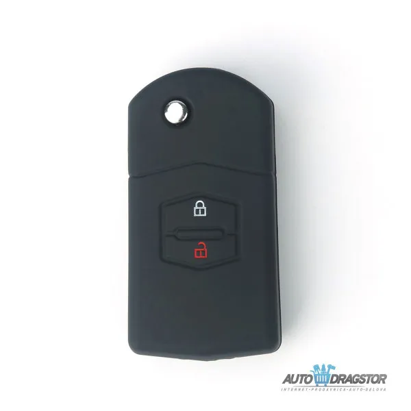 SILIKONSKA NAVLAKA ZA KLJUČEVE CRNA MAZDA 