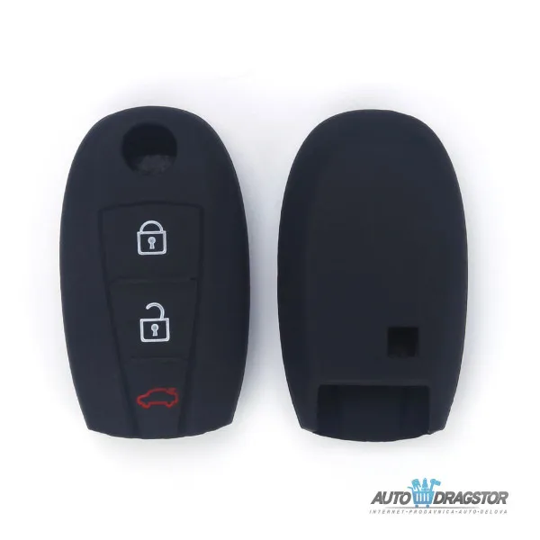 SILIKONSKA NAVLAKA ZA KLJUČEVE CRNA SUZUKI 