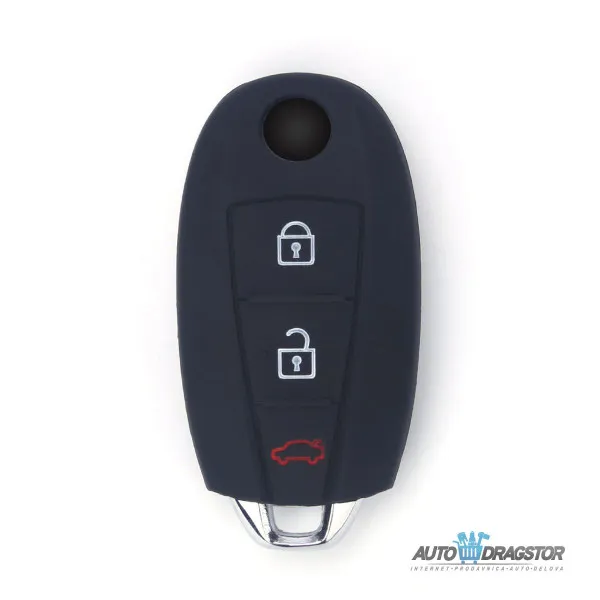 SILIKONSKA NAVLAKA ZA KLJUČEVE CRNA SUZUKI 