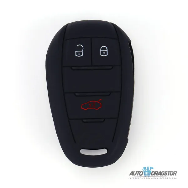 SILIKONSKA NAVLAKA ZA KLJUČEVE CRNA ALFA ROMEO 