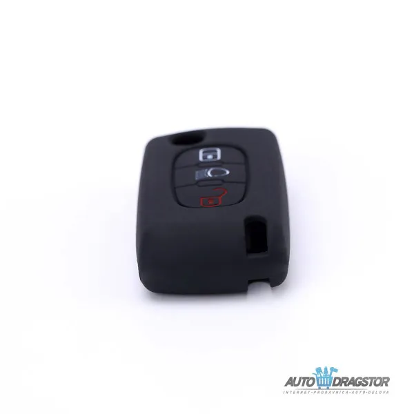 SILIKONSKA NAVLAKA ZA KLJUČEVE CRNA CITROEN 