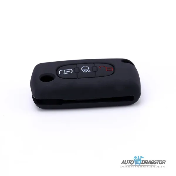 SILIKONSKA NAVLAKA ZA KLJUČEVE CRNA CITROEN 