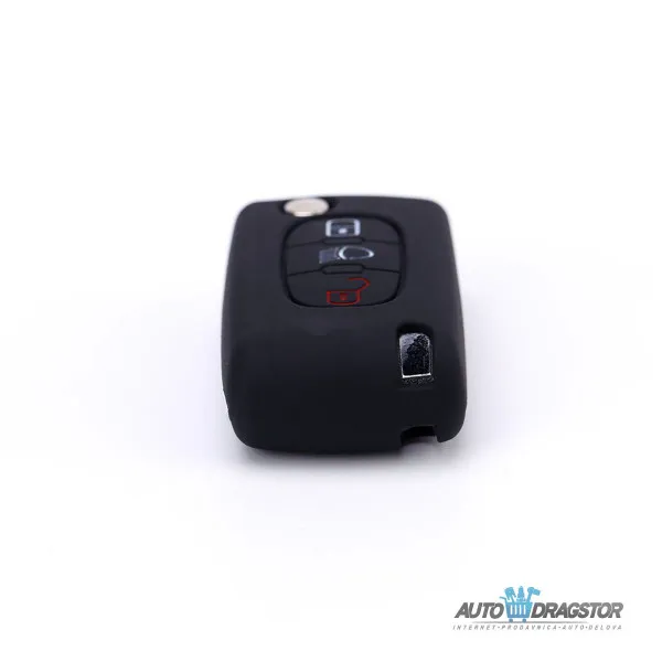 SILIKONSKA NAVLAKA ZA KLJUČEVE CRNA CITROEN 