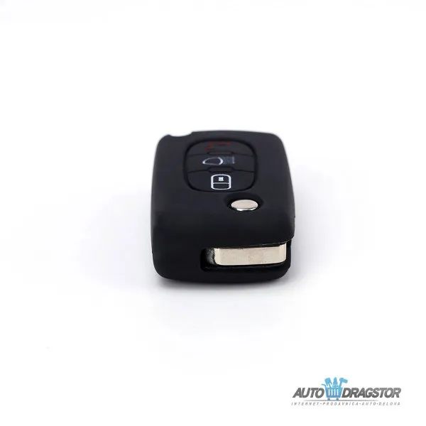 SILIKONSKA NAVLAKA ZA KLJUČEVE CRNA CITROEN 