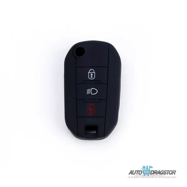 SILIKONSKA NAVLAKA ZA KLJUČEVE CRNA CITROEN 